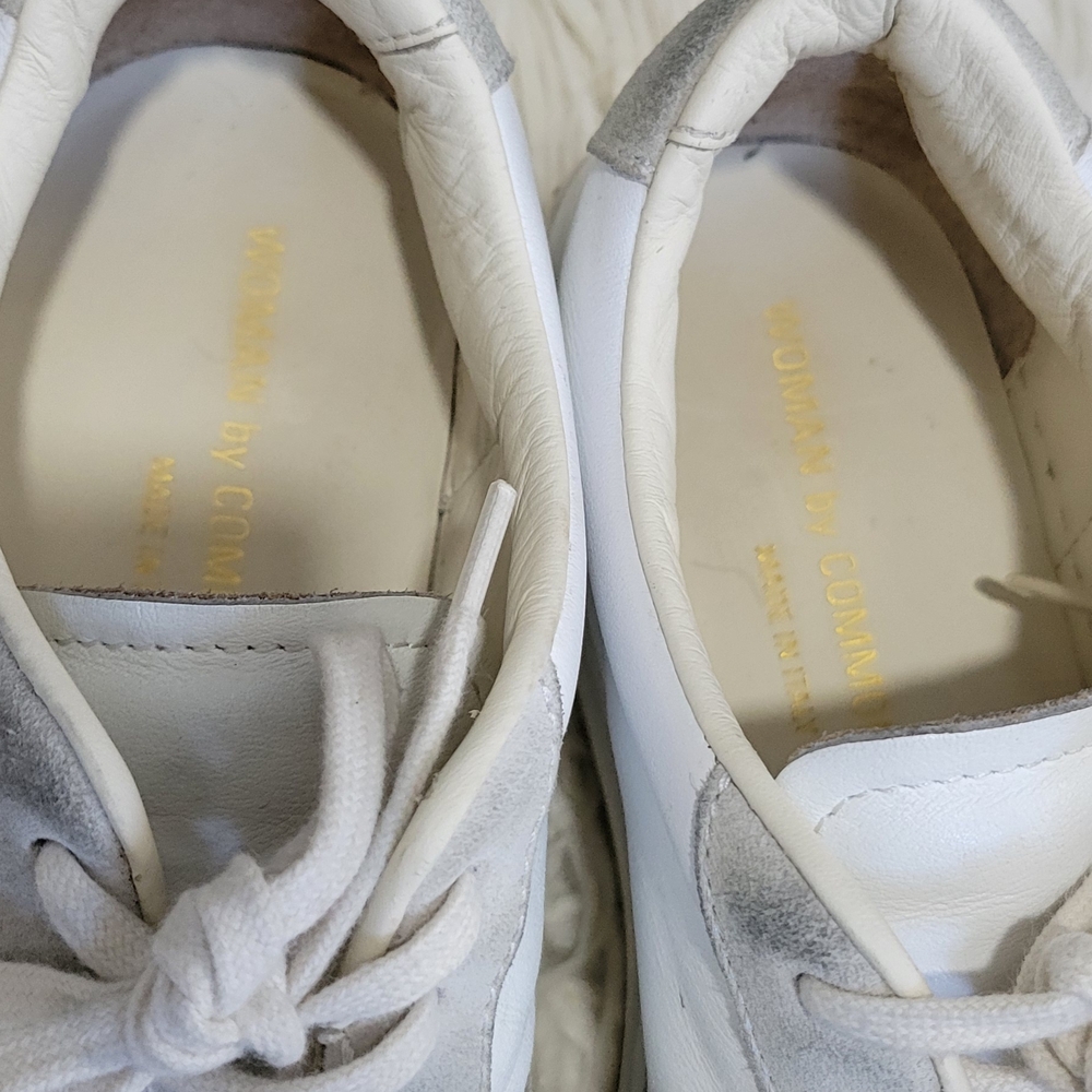 White and Gray Casual Sneakers - Picture 8 of 8